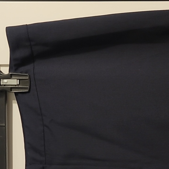 Vtg Talbots Trouser Pants Womens Sz 14 Black Straight Wide-Leg Lining Office - Picture 2 of 9